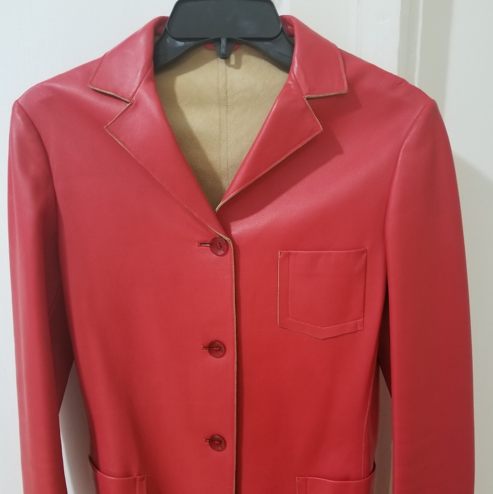 Jil Sander leather jacket